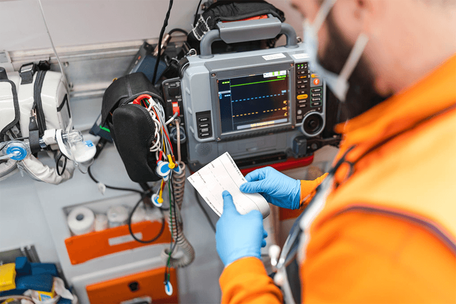 Solutions emergency & transport monitoring solution