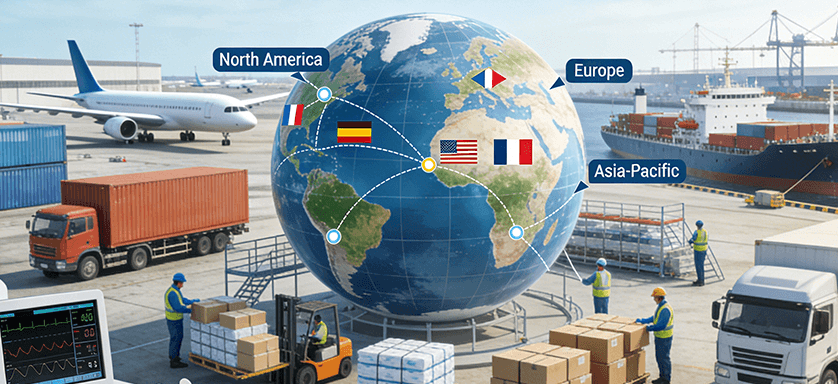 experience in international markets