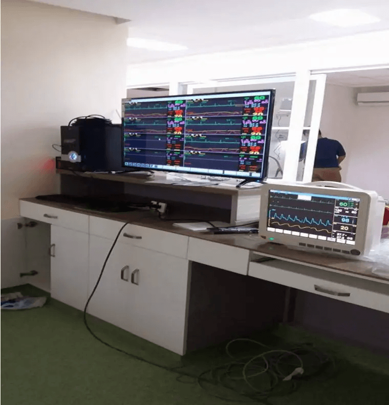 hospital central patient monitoring system